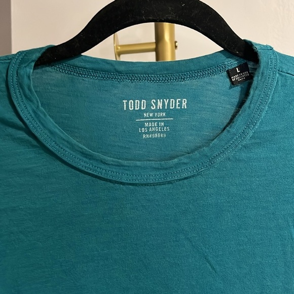 Todd Snyder Men's PREMIUM JERSEY TEE - Picture 2 of 7